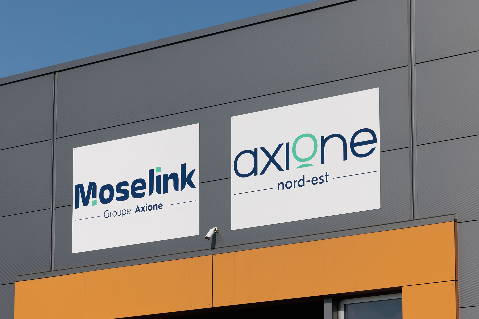 Façade bâtiment Moselink