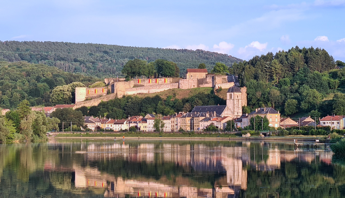 Vue sur Sierck Les Bains